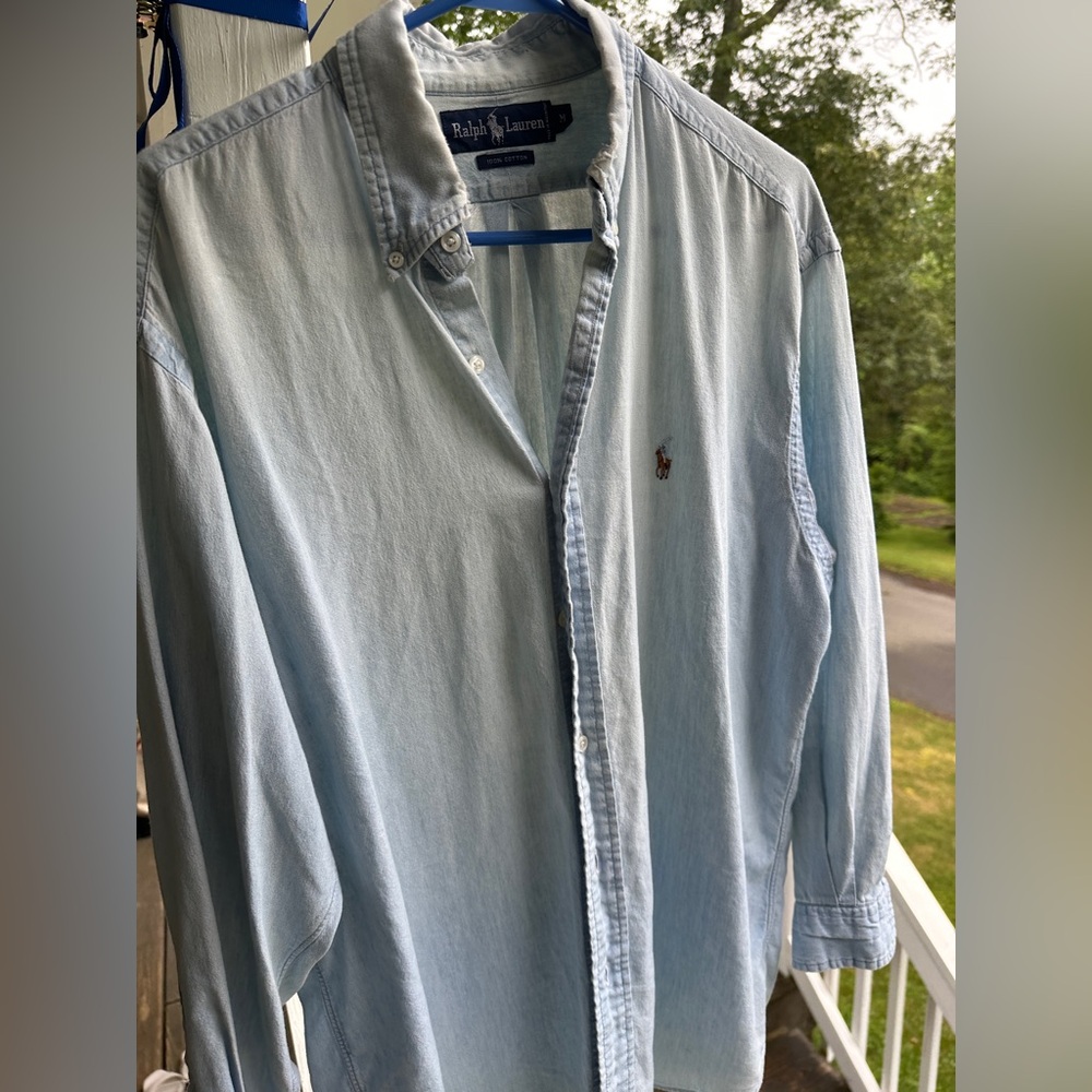 Polo by Ralph Lauren Blue Casual Button Down Shirt